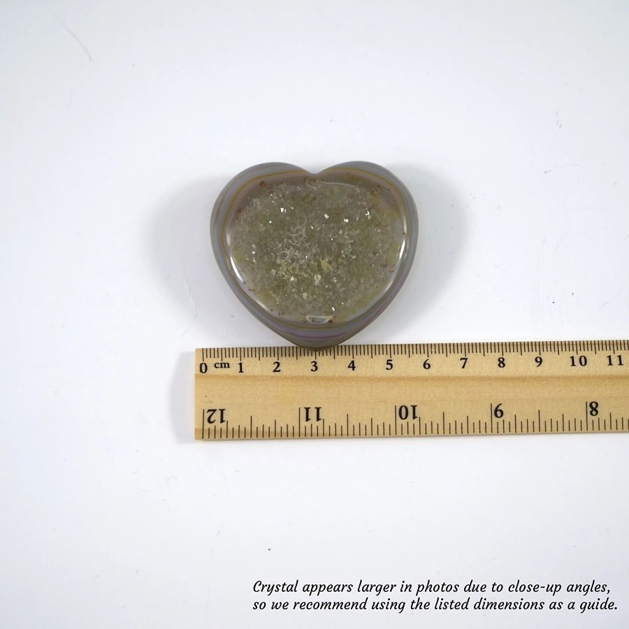 Healing Stone - Agate Geode Heart