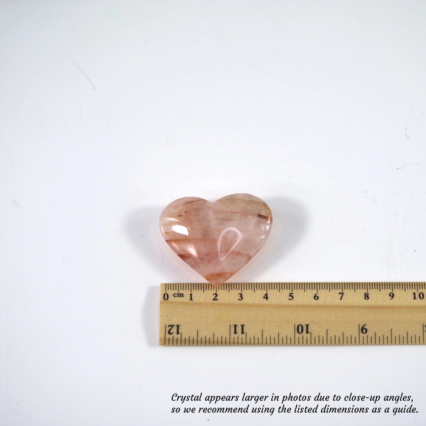Boosting Confidence - Hematoid Quartz (Fire Quartz) Palm Stone
