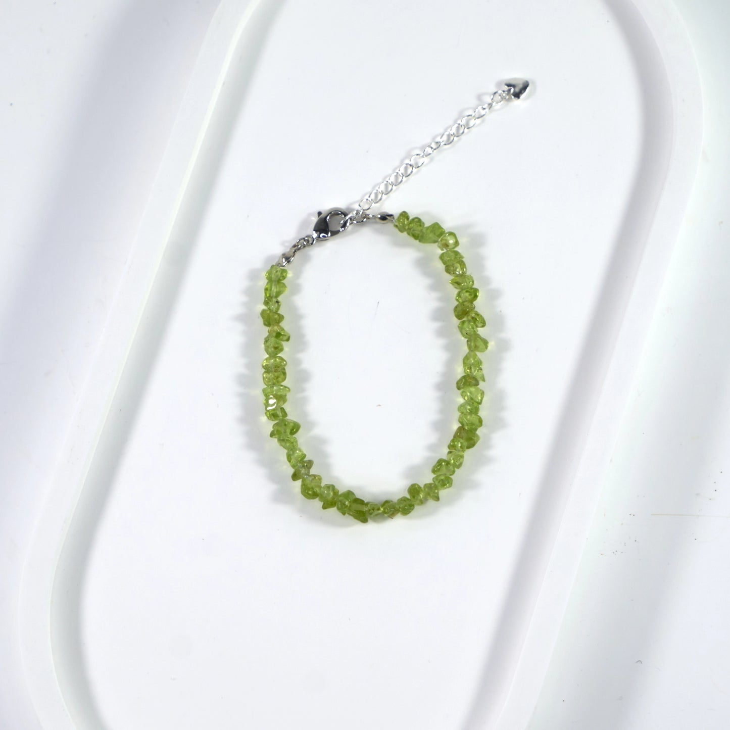 Stone of Prophecy - Prehnite Crystal Bracelet