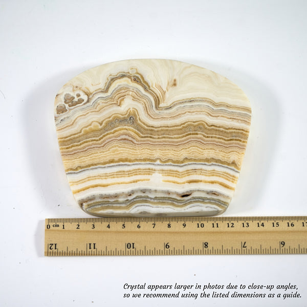 Brings in Confidence, Joy & Cleansing Energy - Yellow Calcite Slab