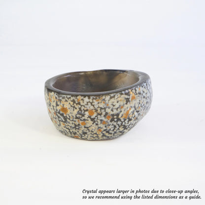 Agate - Crystal Charging Bowl with Complimentary Quartz Chips