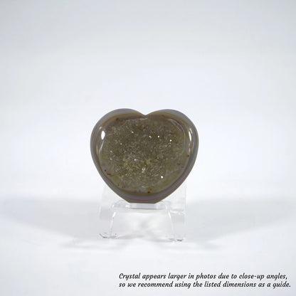Healing Stone - Agate Geode Heart