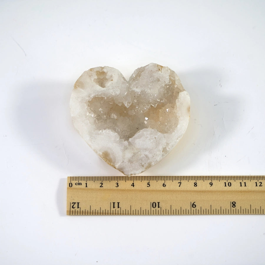 Healing Stone - Agate Geode Heart