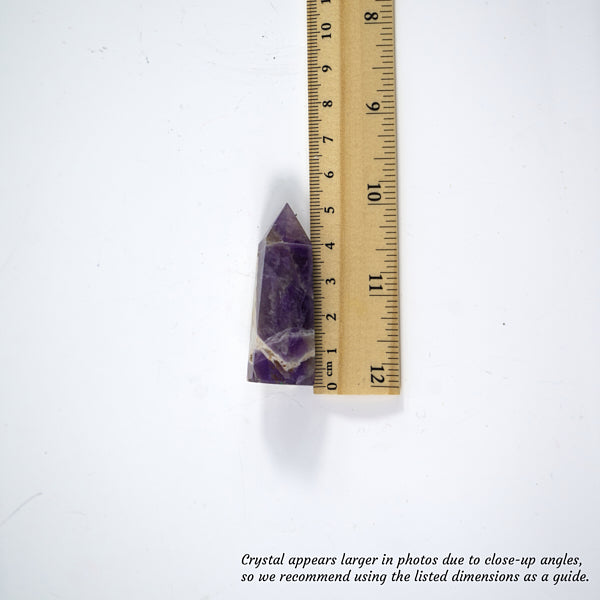Overcome Worries & Fears - Amethyst Towers - Full Set of 4 Towers