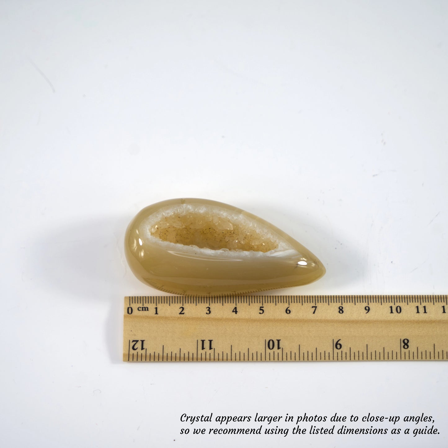 Agate Geode Half-Egg Shape