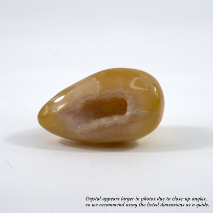 Agate Geode Half-Egg Shape