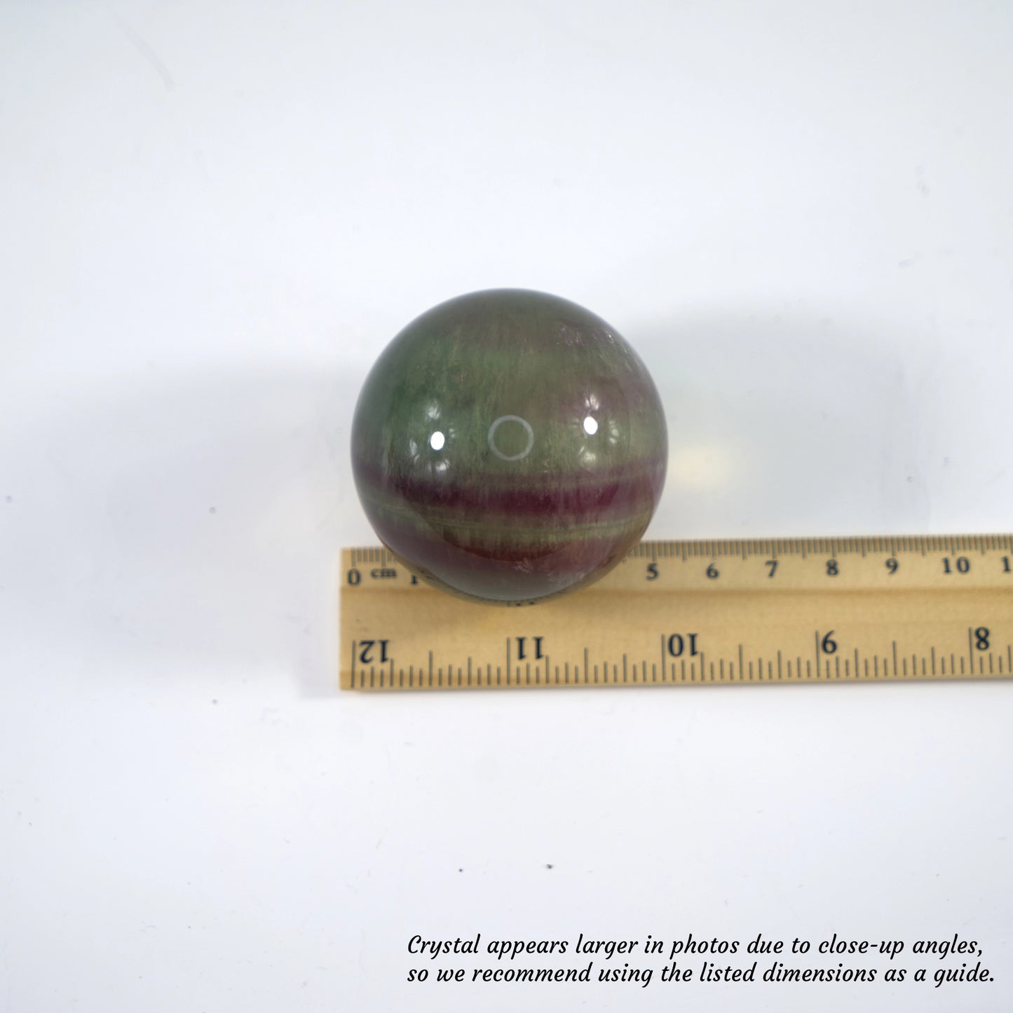Boosting Concentration - Fluorite Sphere (Small, 3-5cm)