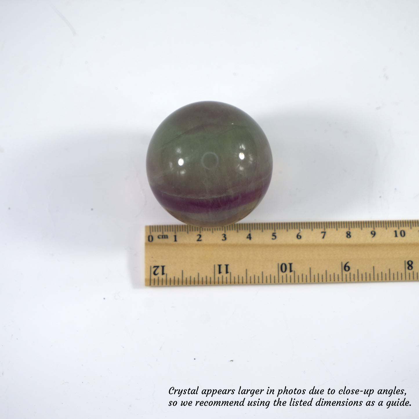 Boosting Concentration - Fluorite Sphere (Small, 3-5cm)