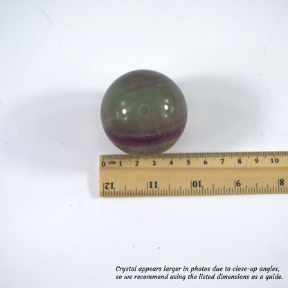 Boosting Concentration - Fluorite Sphere (Small, 3-5cm)
