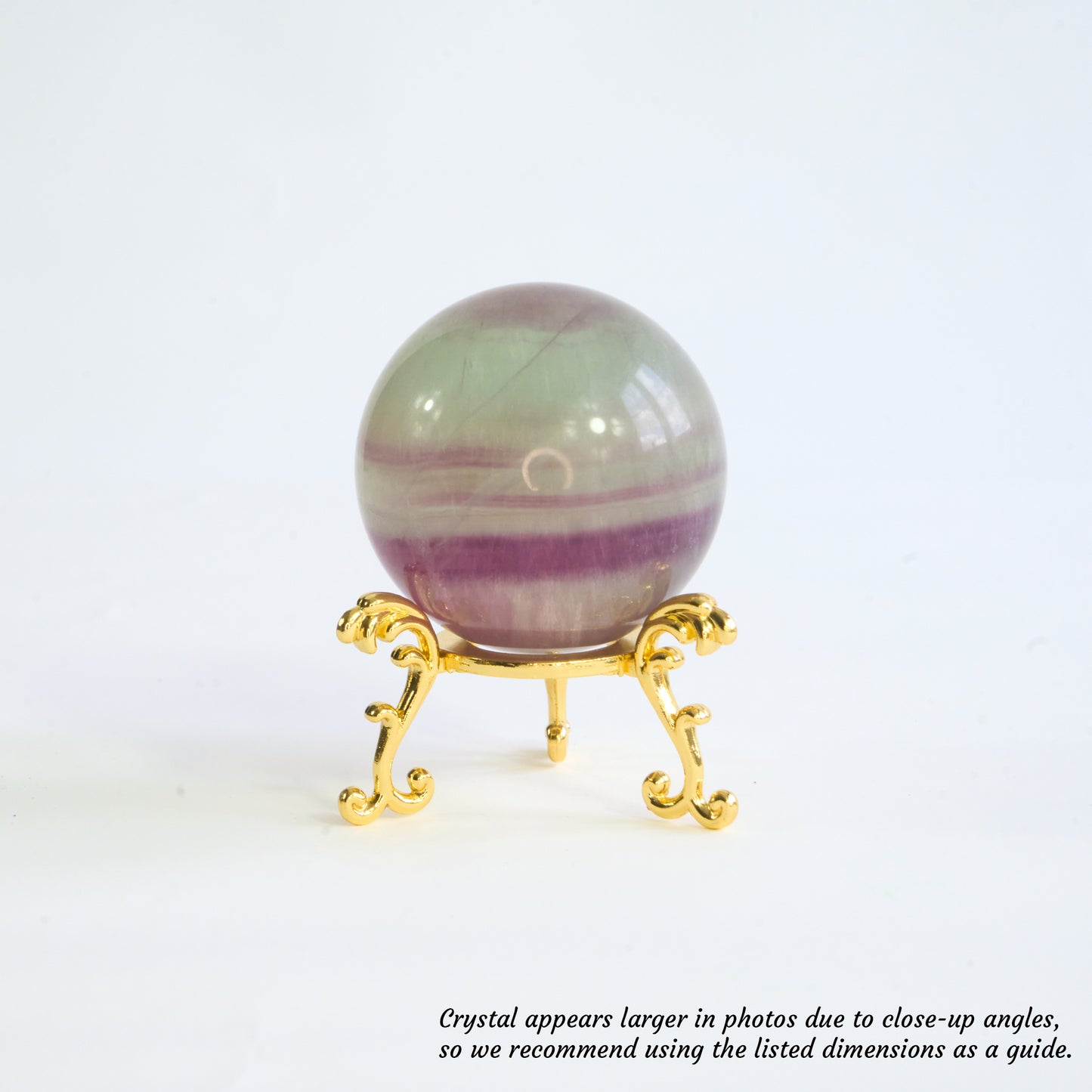 Boosting Concentration - Fluorite Sphere (Small, 3-5cm)