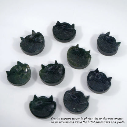 Stone of New Beginings - Moss Agate Little Cat