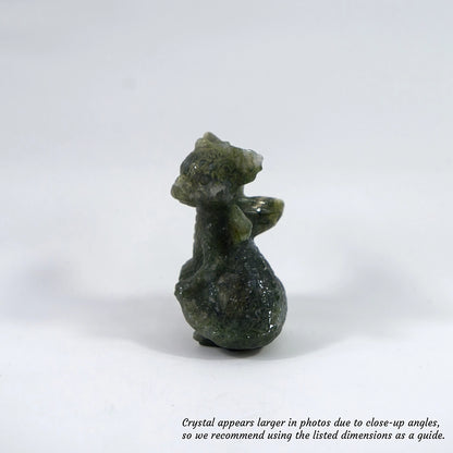 Stone of New Beginings - Moss Agate Little Dragon
