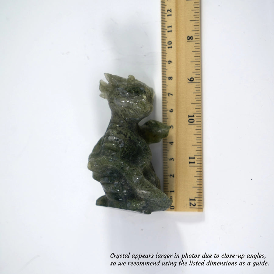 Stone of New Beginings - Moss Agate Little Dragon