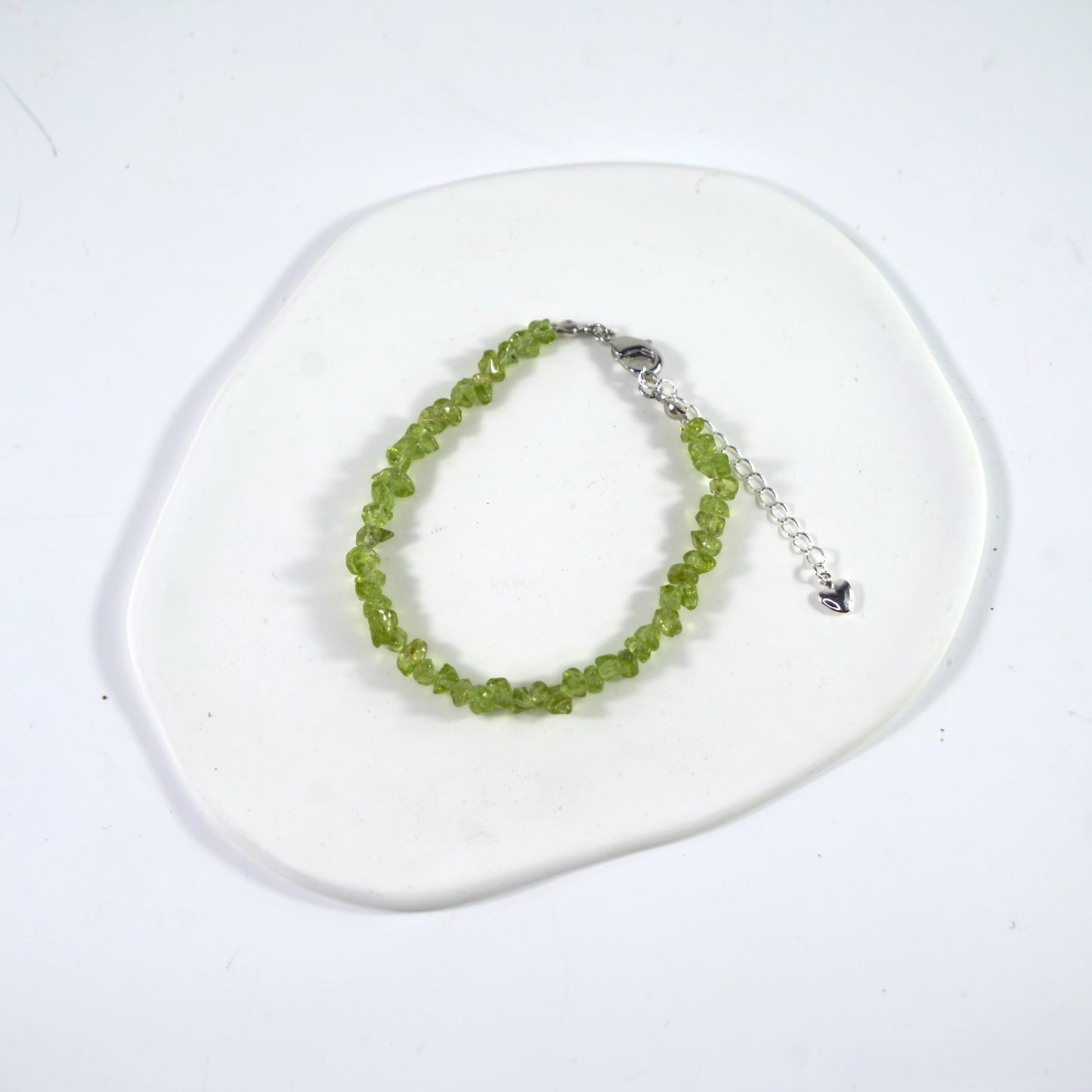 Stone of Prophecy - Prehnite Crystal Bracelet